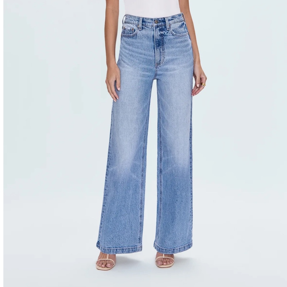 Pistola Blue Flare & Wide Leg Jeans